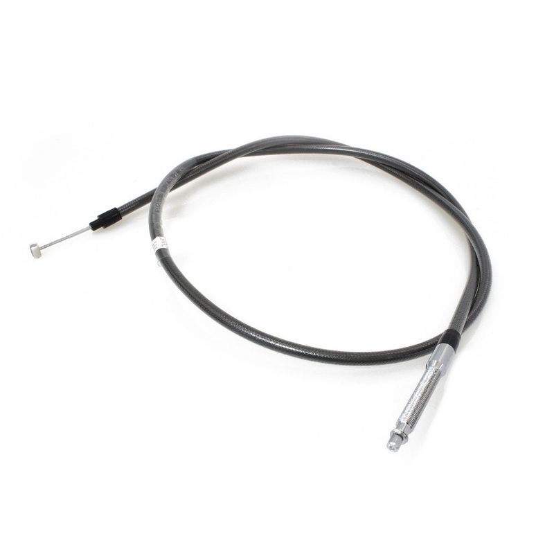 64-3/8in. Clutch Cable - Black Pearl. Fits Street 500 & Street 750 2015-2020.