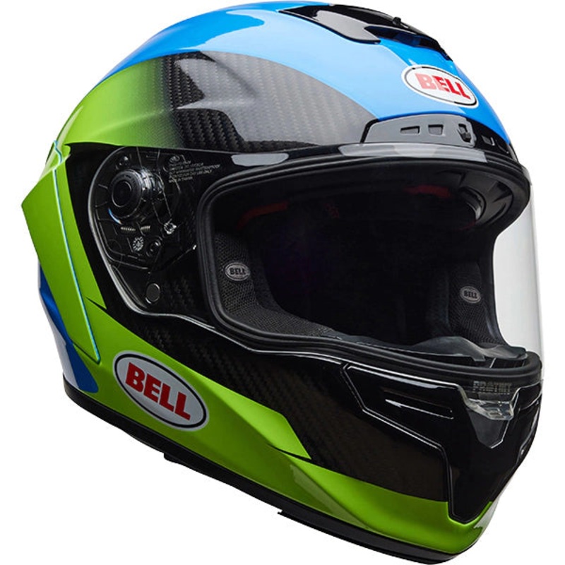 Bell Race Star DLX Flex Corsa ECE 22.06 Gloss Blue / Green