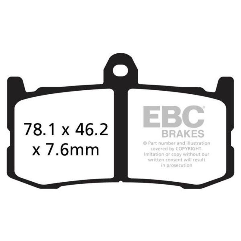 Brakes - GPFAX491HH Grand Prix - EBC (1 Set)