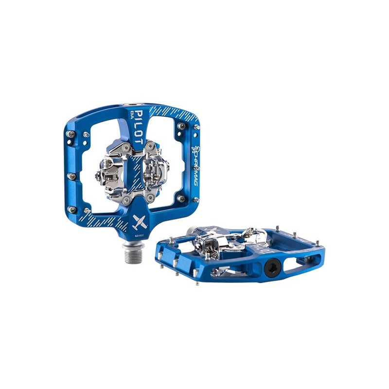 Chromag Pilot BA Pedals - Clipless - Blue - Wide