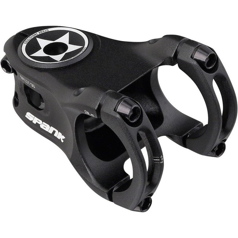 Spank Split 35 Stem - 50mm Length - 35mm Clamp - Black