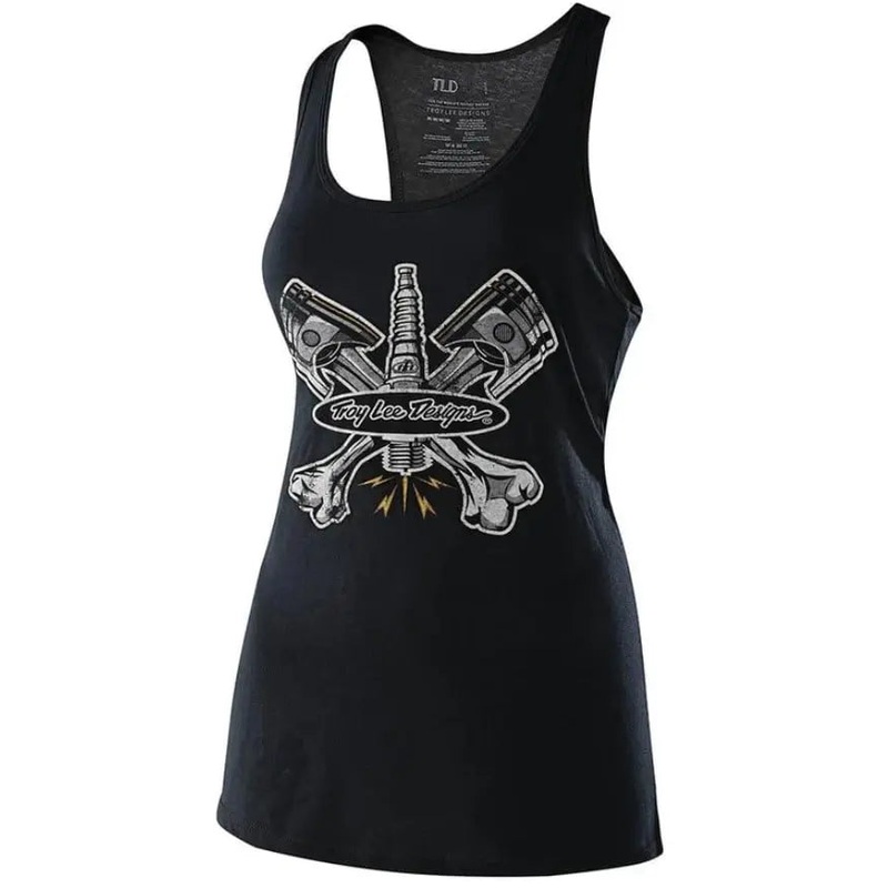 Troy Lee Designs Pistonbone Ladies Tank Vintage Black