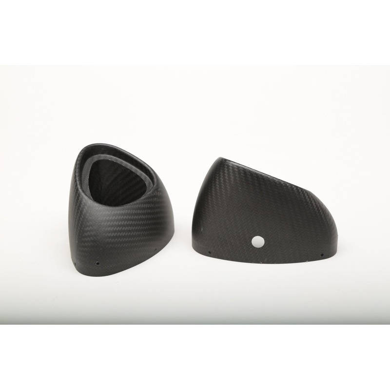 ALPHA  Carbon Fiber End Cap Cover, RIght Side
