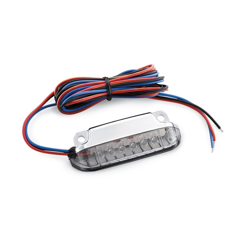 Harley Davidson 68286-10 Air Wing Saddlebag Lid Rail LED Light Kit KIT-LIGHT,S'BAG RAIL,SMK'D LEN