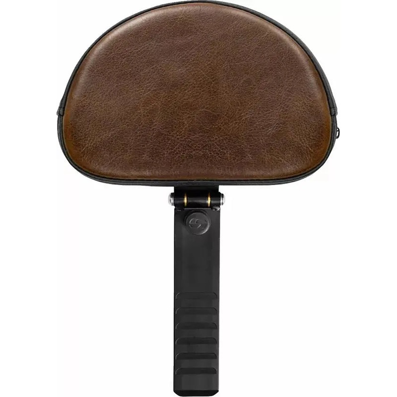 Saddlemen Mini Contoured Distressed Backrest Black