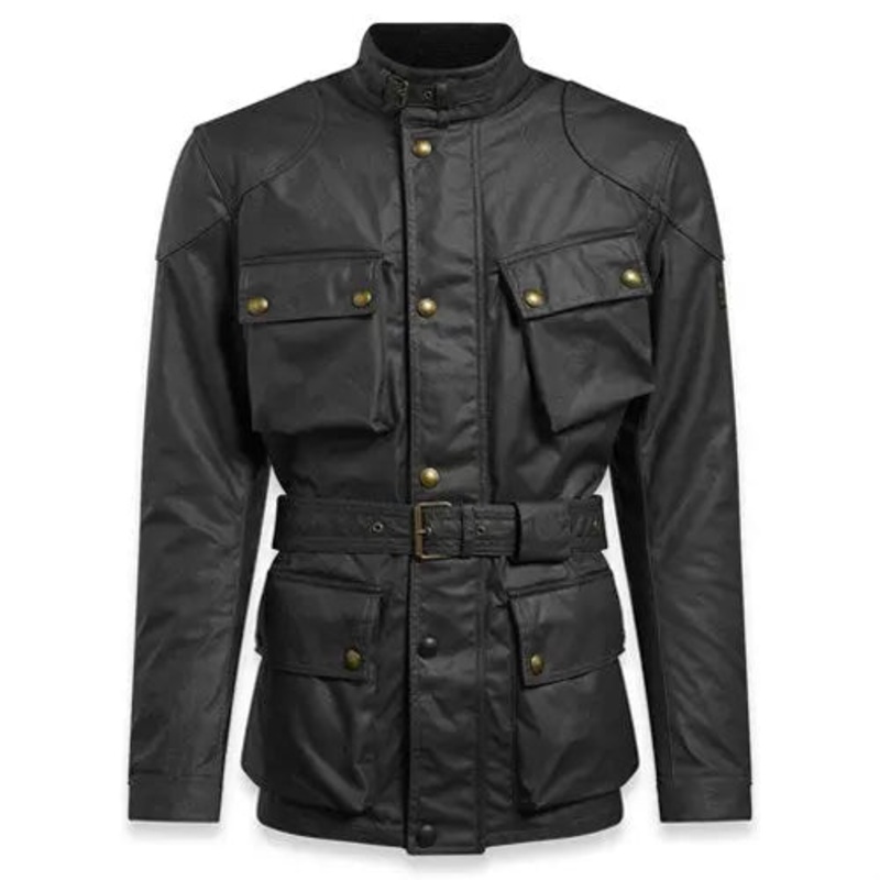 Belstaff Trialmaster Pro Waxed Cotton Jacket Black