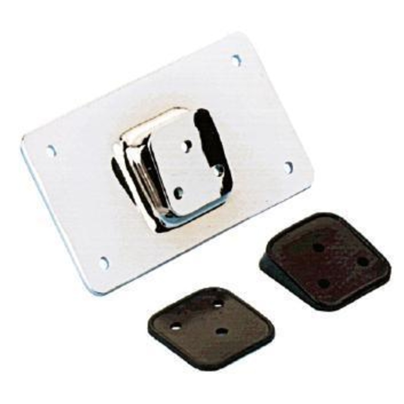 License Plate Mount - Chrome
