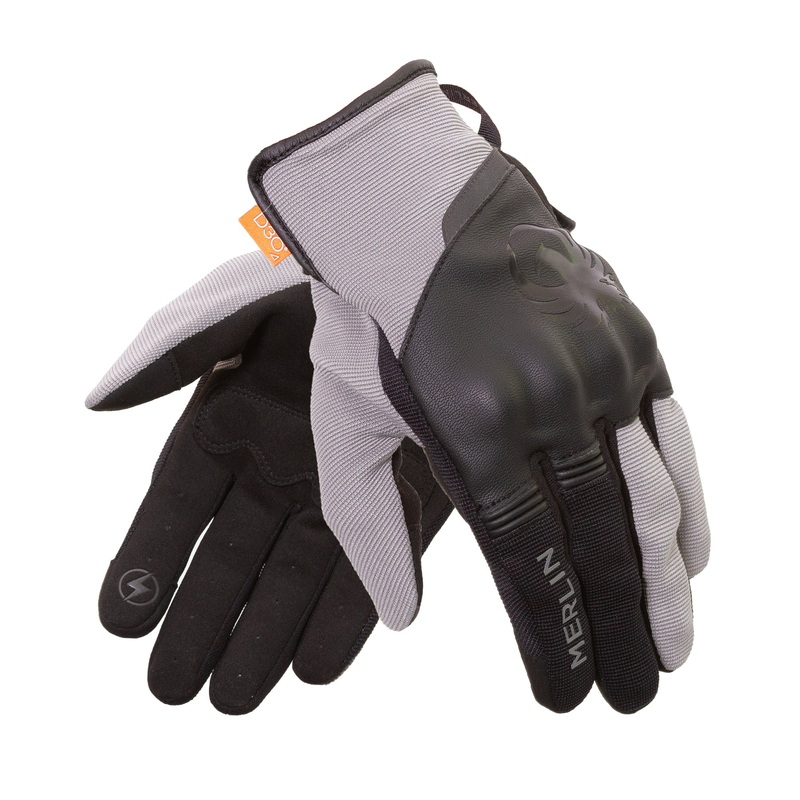 Merlin Berea Trail D3O Textile Gloves Grey