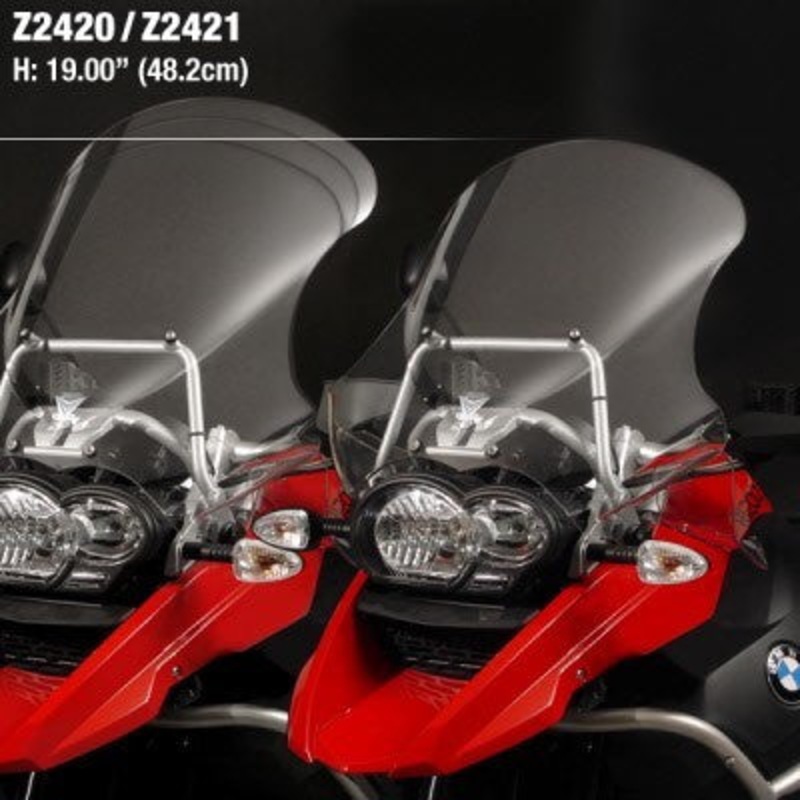 BMW R1200-GS Adventure Windshield windscreen Clear Small VStream 2006 -07 Ztechnik Z2421