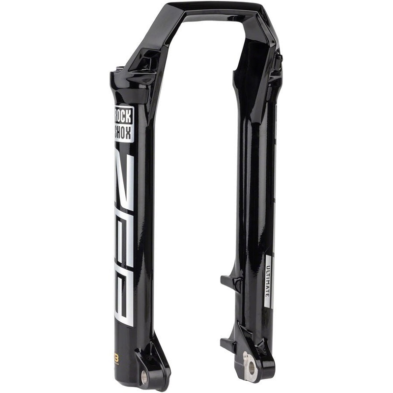 RockShox Lower Leg Assembly - w/ Lower Leg Vents - ZEB A1+ Ultimate & Flight Attendant A2+ - 29" - Gloss Black