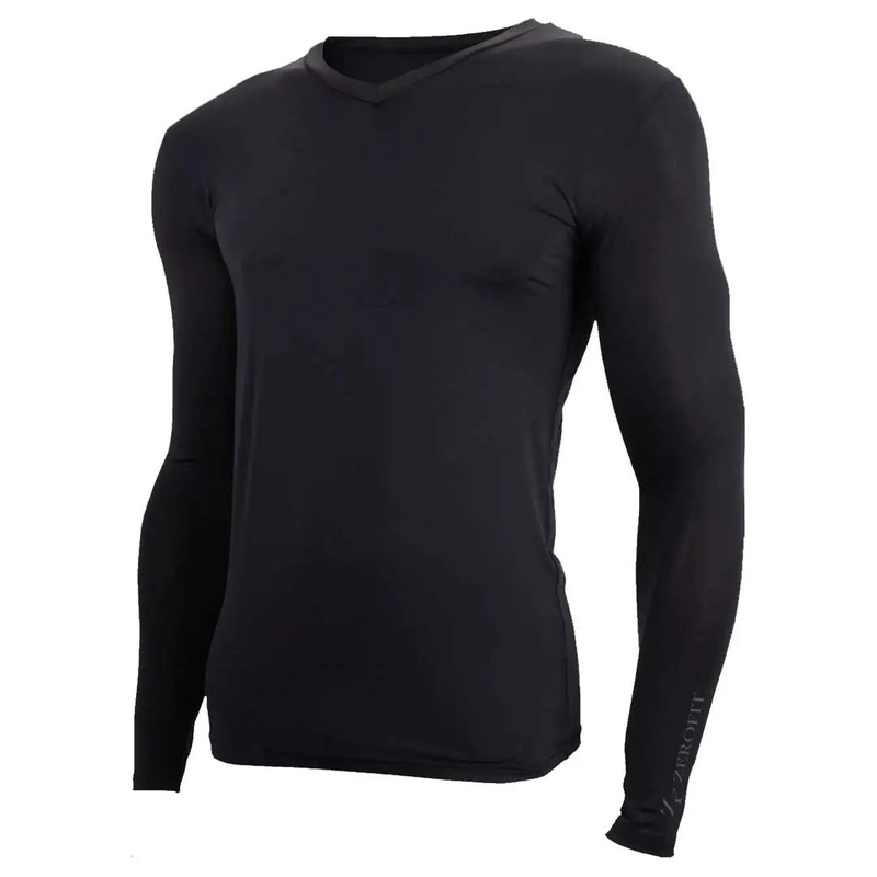 ZeroFit Coldskin Long Sleeves Base Layer T-Shirt Black