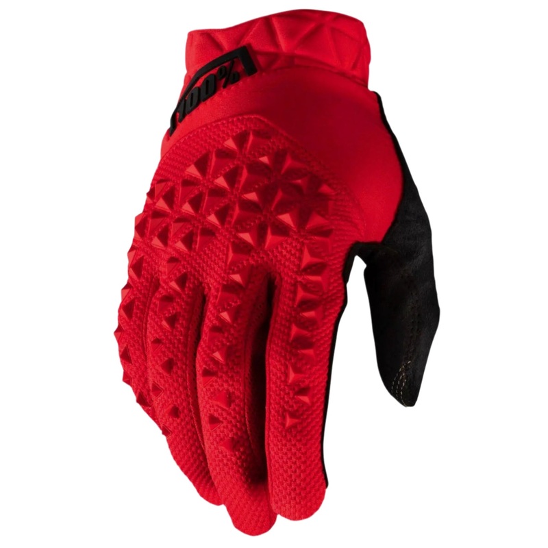 100% Geomatic Cycle Gloves Red