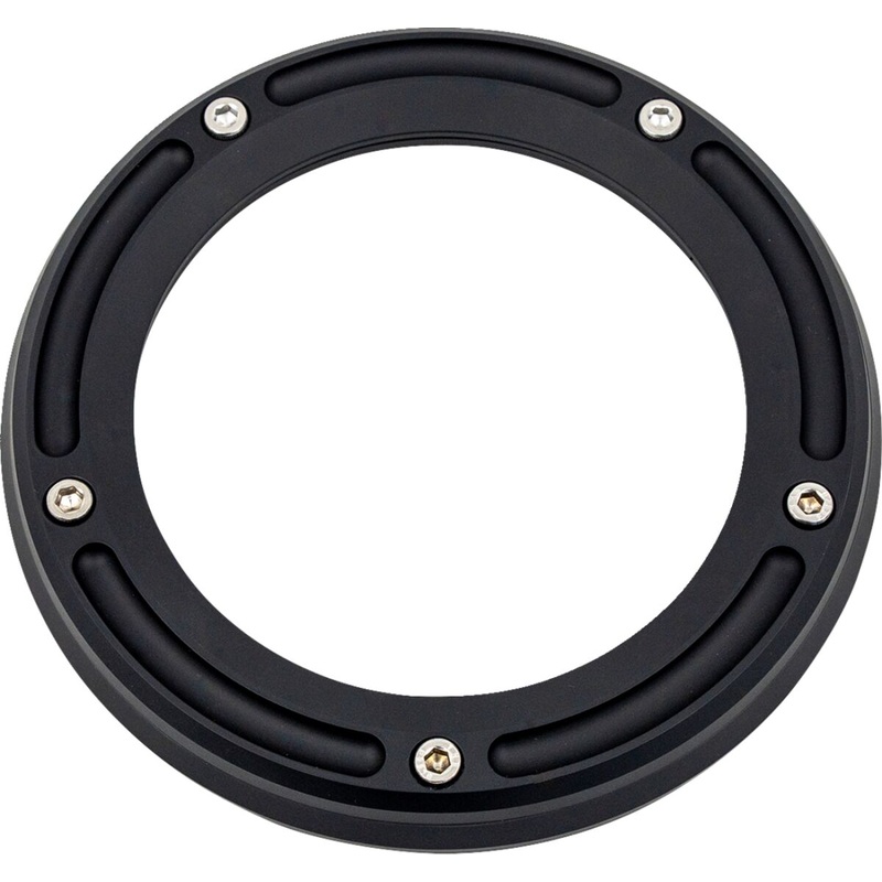 Assault Series Derby Cover w/ Window, Black -16+ Touring