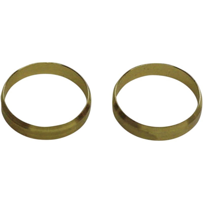 Colony Intake Manifold Seals - Brass - 40-56 Big Twin