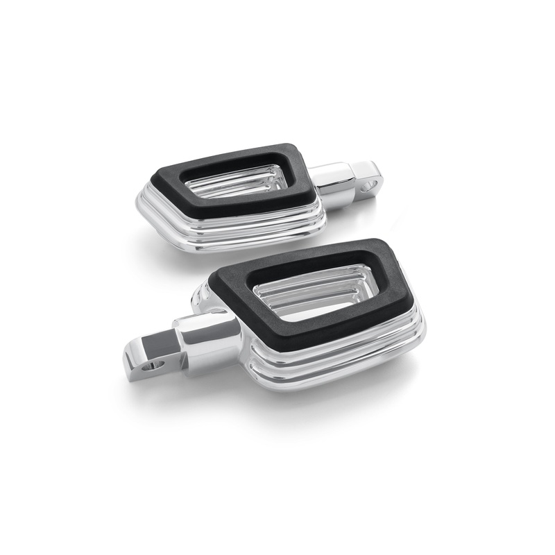 Harley Davidson 50502111 Empire Passenger Footpegs KIT,FTPEG,PASS,CHRM