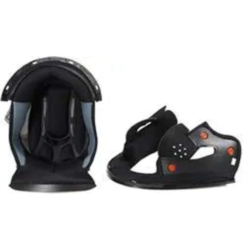LS2 Replacement Liner Kit Black For FF325 Strobe Helmets