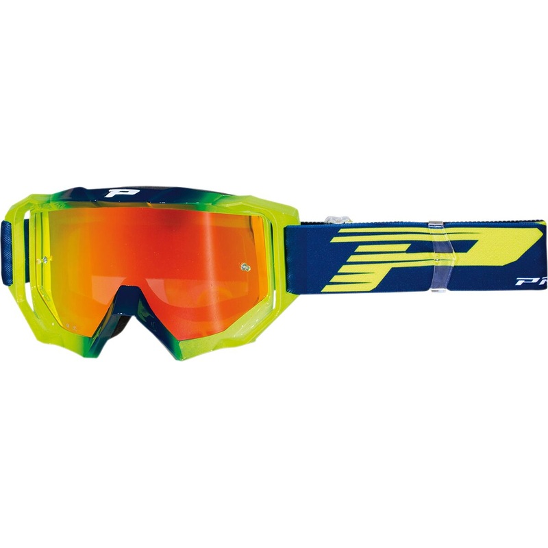 Pro Grip Venom Goggles Navy / Fluo Yellow