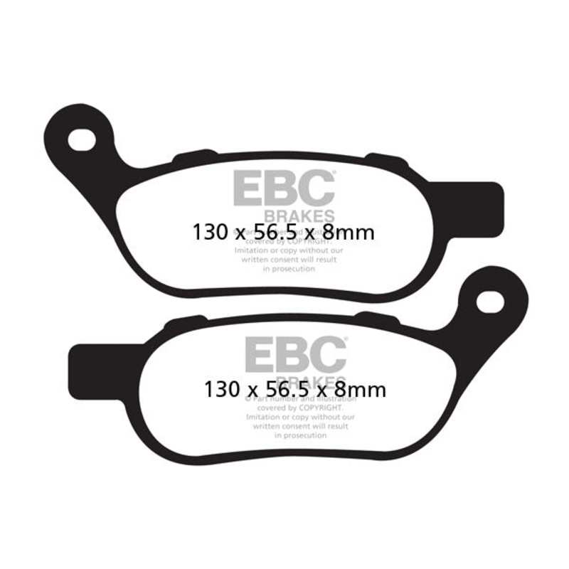 Brakes - FA458HH Fully Sintered - EBC (Rear)