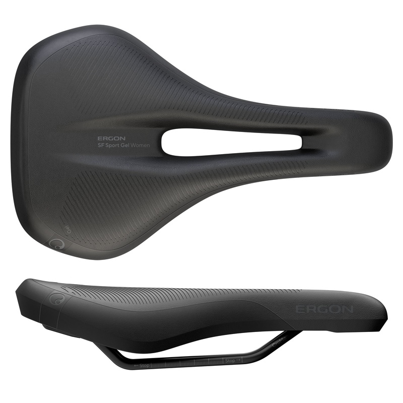 Ergon SF Sport Gel Women's Saddle - Small/Medium - Black