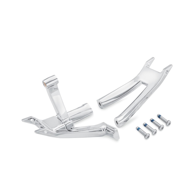Harley Davidson 50500696 Rider Footboards Mounts KIT,FTBRD,FTBRD CONT,CHRM