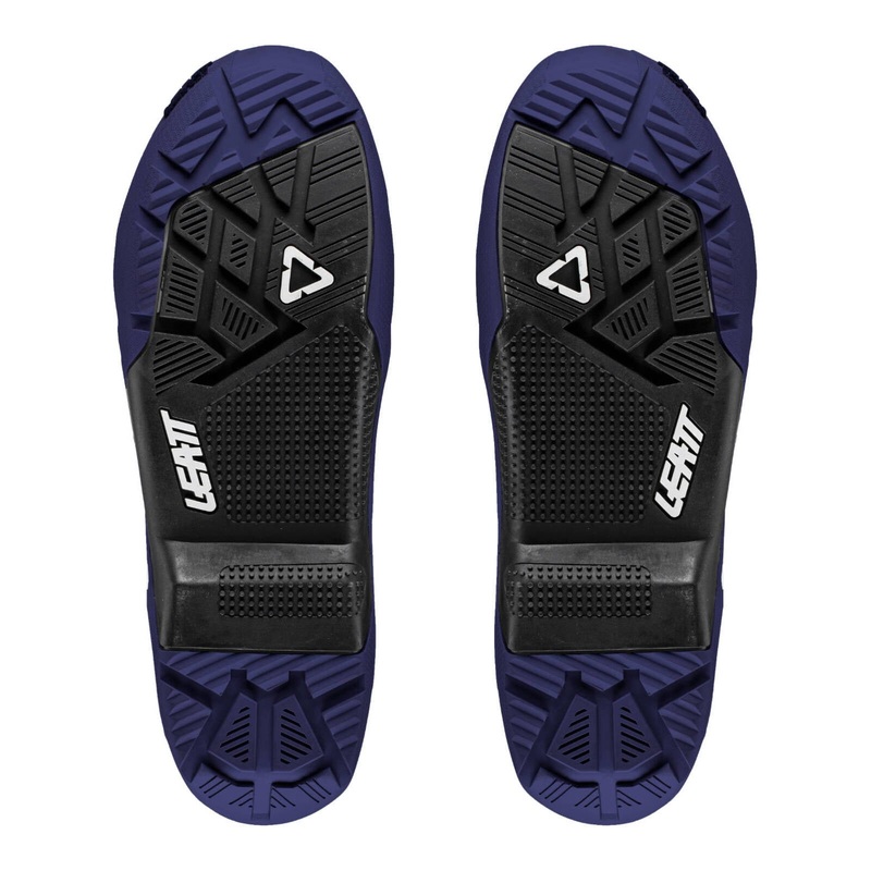 Leatt 4.5/5.5 Enduro Sole [Pair] - Dark Blue / Black [Pair]