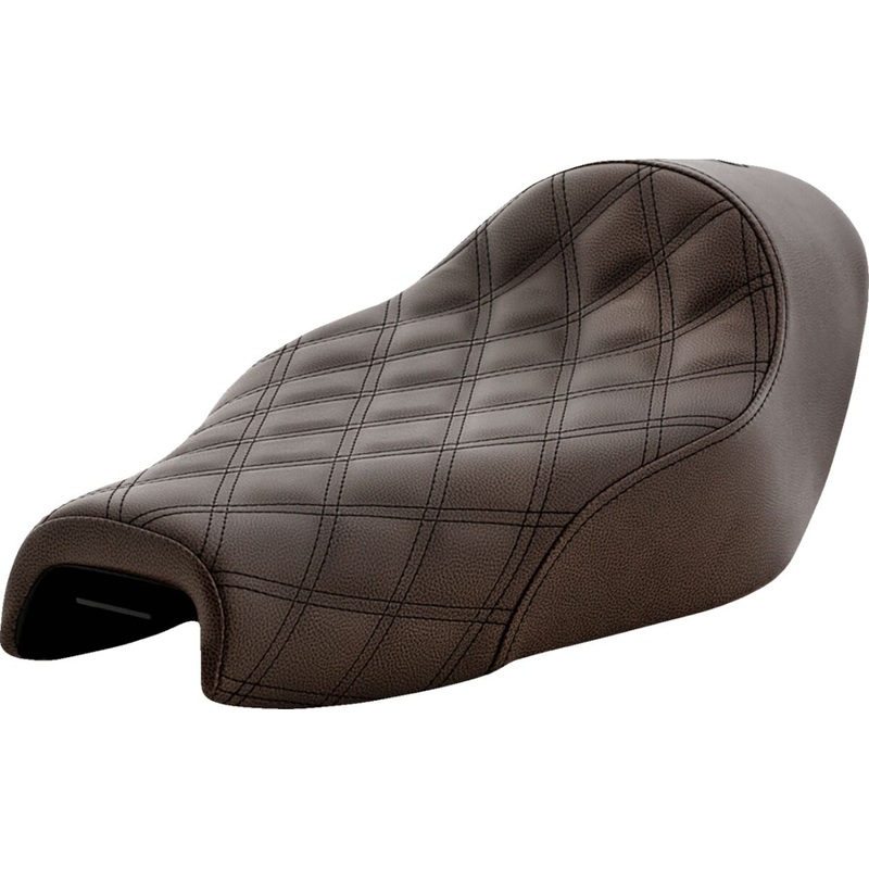 Renegade LS Solo Seat, Brown - 04-20 Sportster (15L Tank)