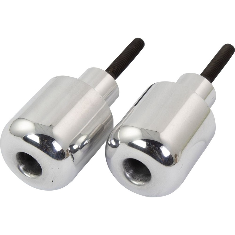 Bike It Suzuki Stepped Type Bar End Weights Chrome