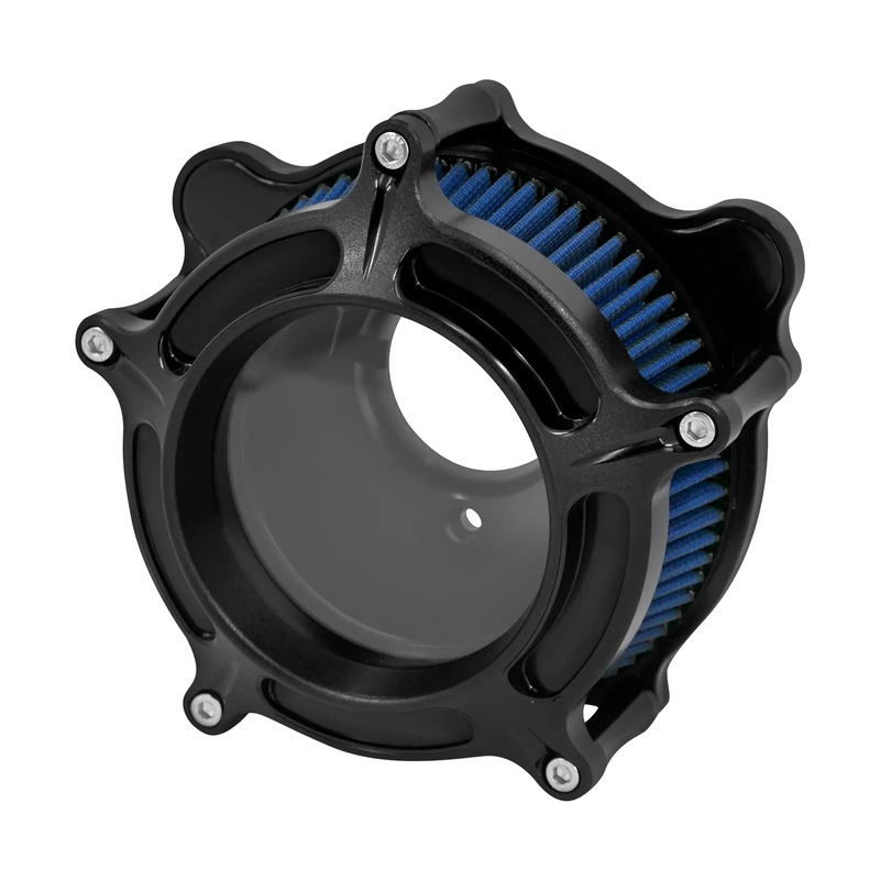 CNC Air Cleaner Filter Intake System Kit for Harley Touring '08-'16 Dyna Softail Trike | Mactions