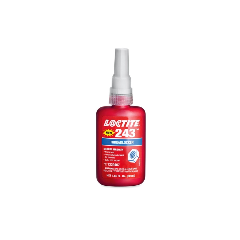 Harley Davidson 11100005 Loctite 243 Threadlocker and Sealant - Blue LOCTITE,THRDLKR,BLU,50ML,243ME