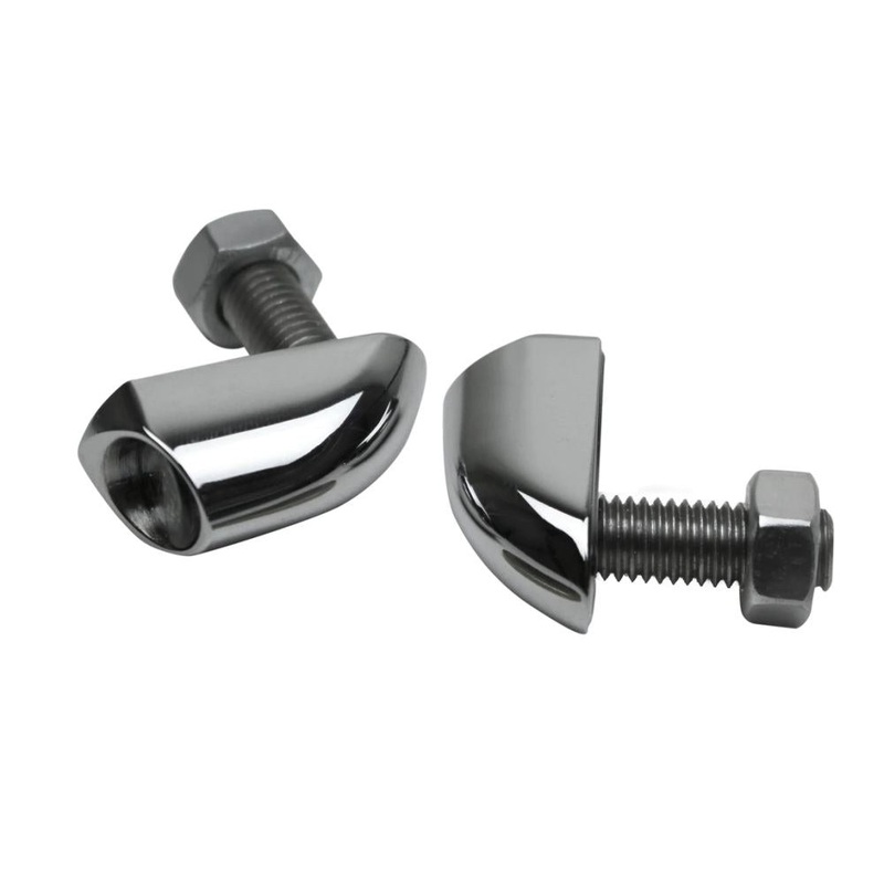 Kodlin Rear Run/Brake/Turn Signals. Neowise Bullet Smooth - Chrome.