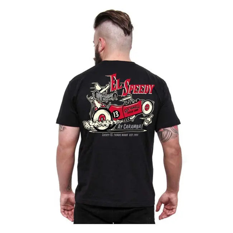 Lucky 13 EL Speedy T-Shirt Black