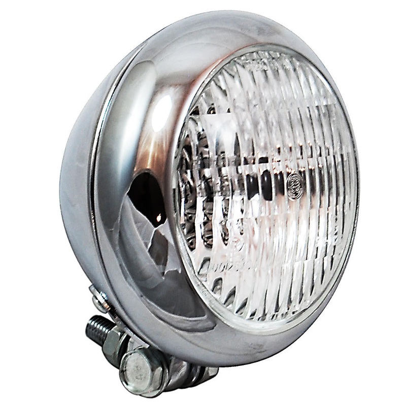 Bezel Headlight - Chrome