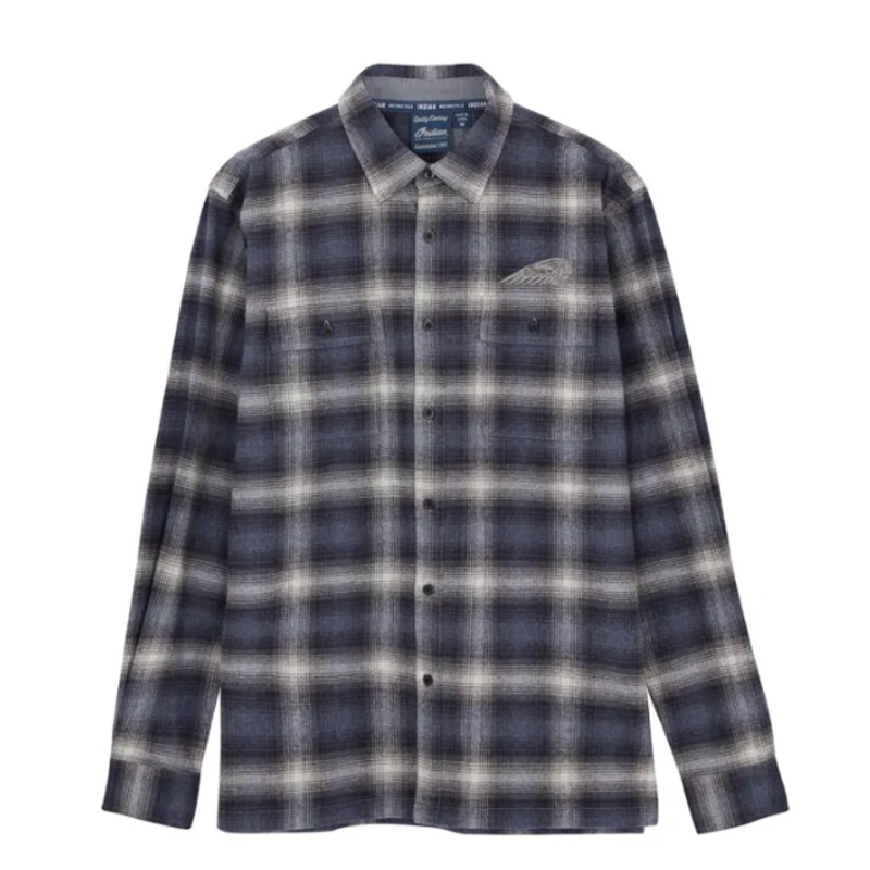 Men's Bolton Plaid Shirt, Navy