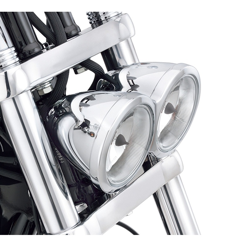 Harley Davidson 69797-08 Dual Headlamp Kit LAMP ASSEMBLY DUAL, COMPLETE W/ 69838-08