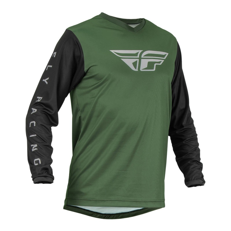 Fly Racing F-16 Jersey - Olive Green / Black