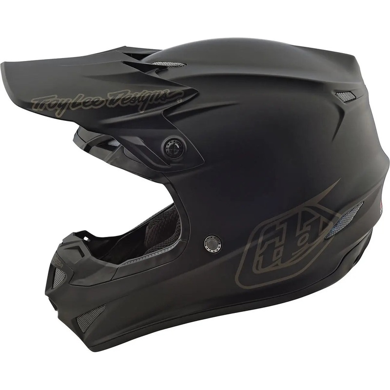 Troy Lee Designs SE4 Polyacrylite Mono MX Black