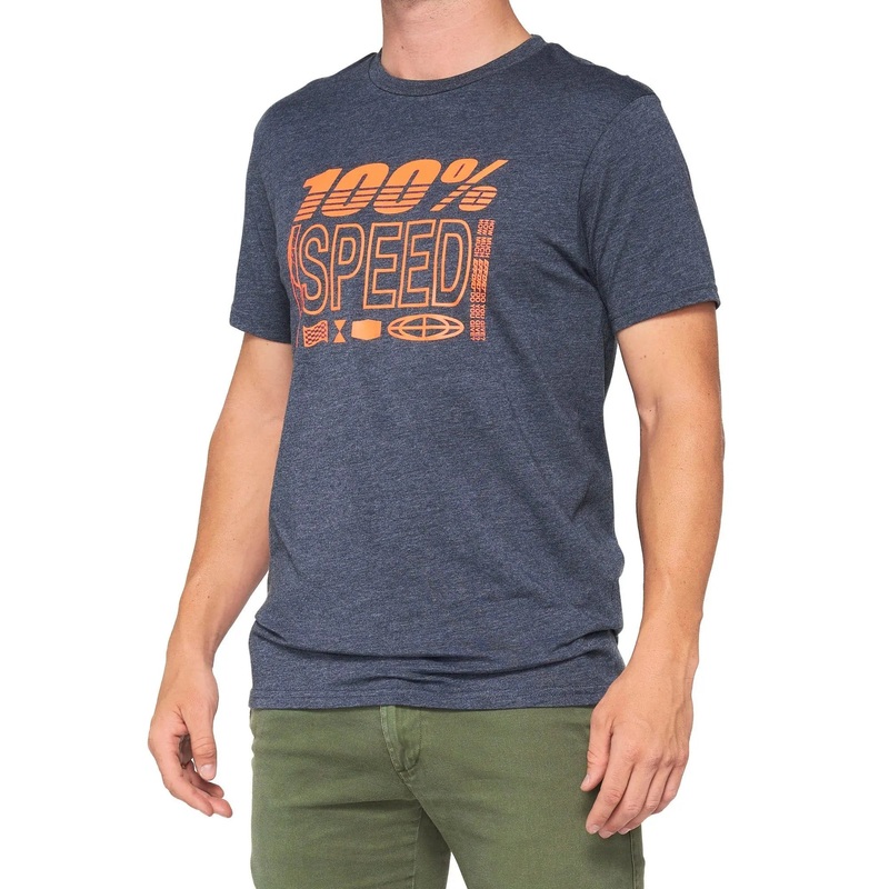 100% Trademark T-Shirt Navy Heather