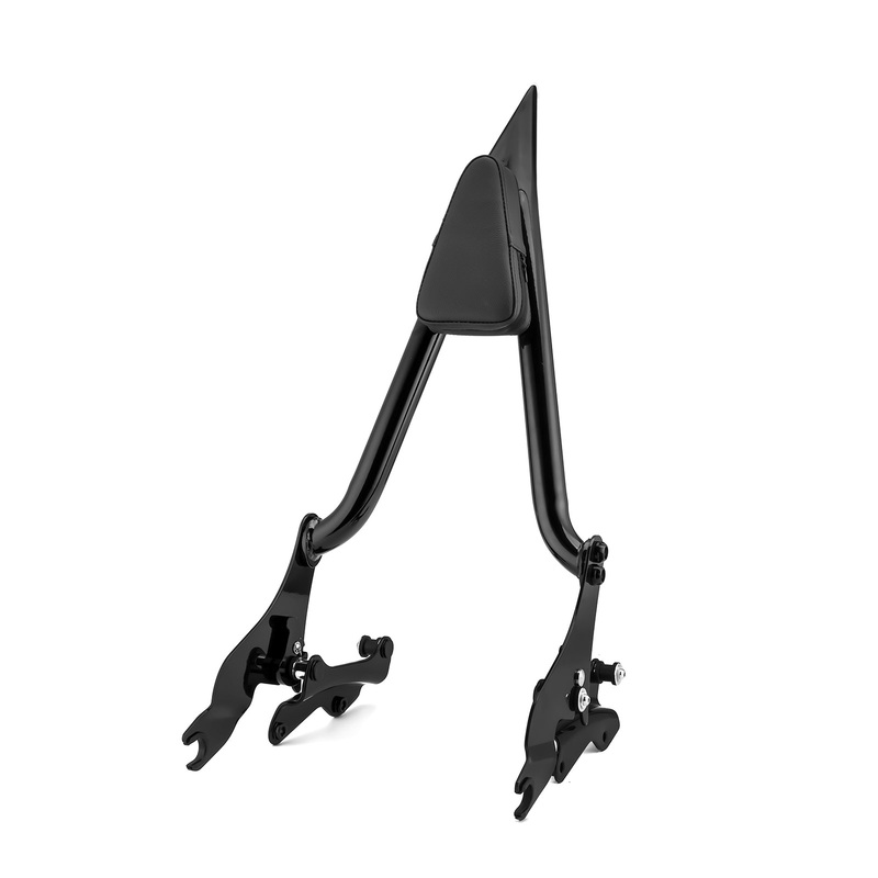 2009-2025 Harley Touring Road Glide Road King Passenger Backrest Sissy Bar&Docking Hardware Kit
