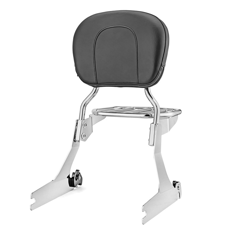 2010-2017 Harley Davidson Dyna Wide Glide FXDWG Detachable Passenger Backrest Sissy Bar