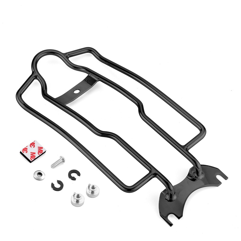 Harley Softail Fat Boy Breakout FXBR/FXBRS Steel Black Luggage Rack