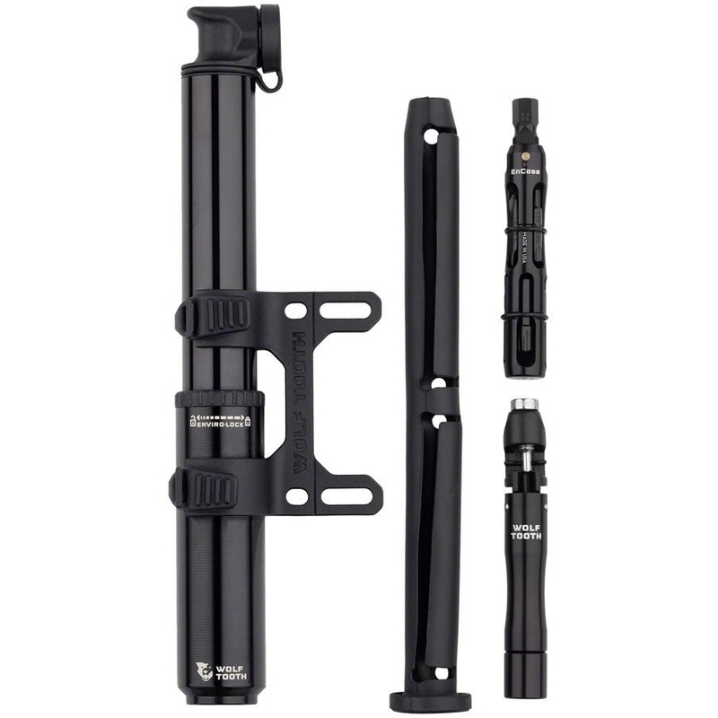 Wolf Tooth Encase Pump w/ Chain Tool and Tire Plug Tool - 85cc