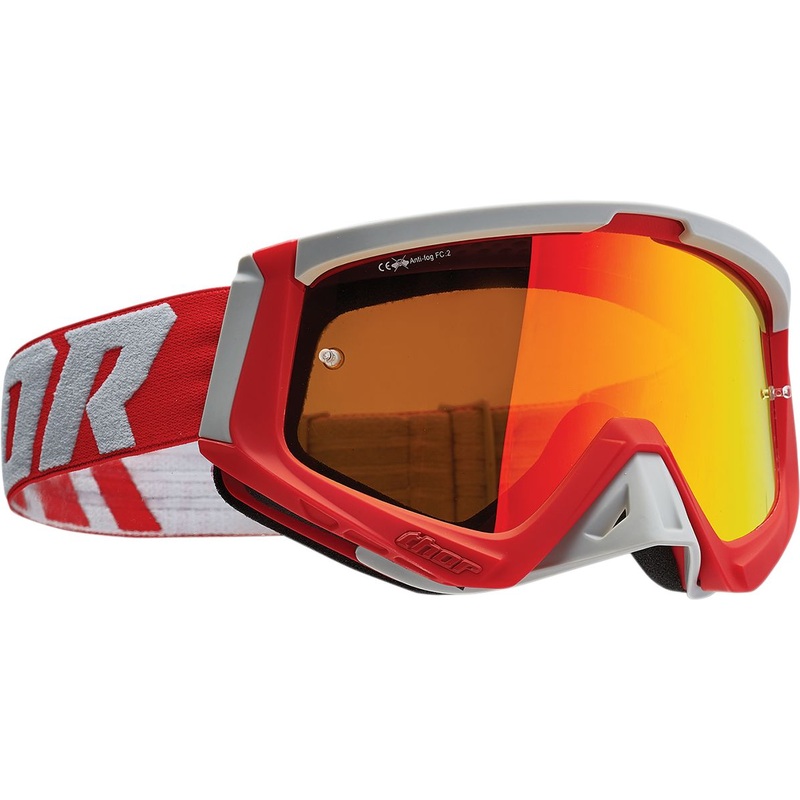 Thor Sniper Goggles Red / Grey