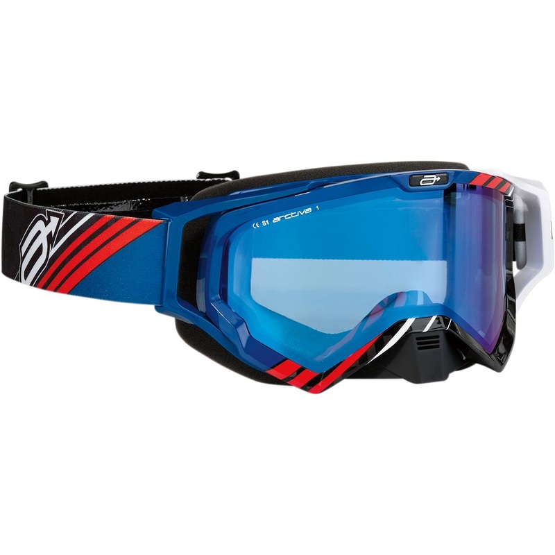 Arctiva Vibe Goggles Black / Blue / Red