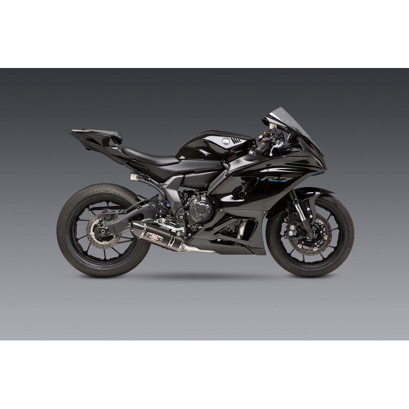 FZ/MT-07 15-25 / XSR700 18-24 / R7 22-25 Race R-77 Stainless Full Exhaust, w/ CF Muffler