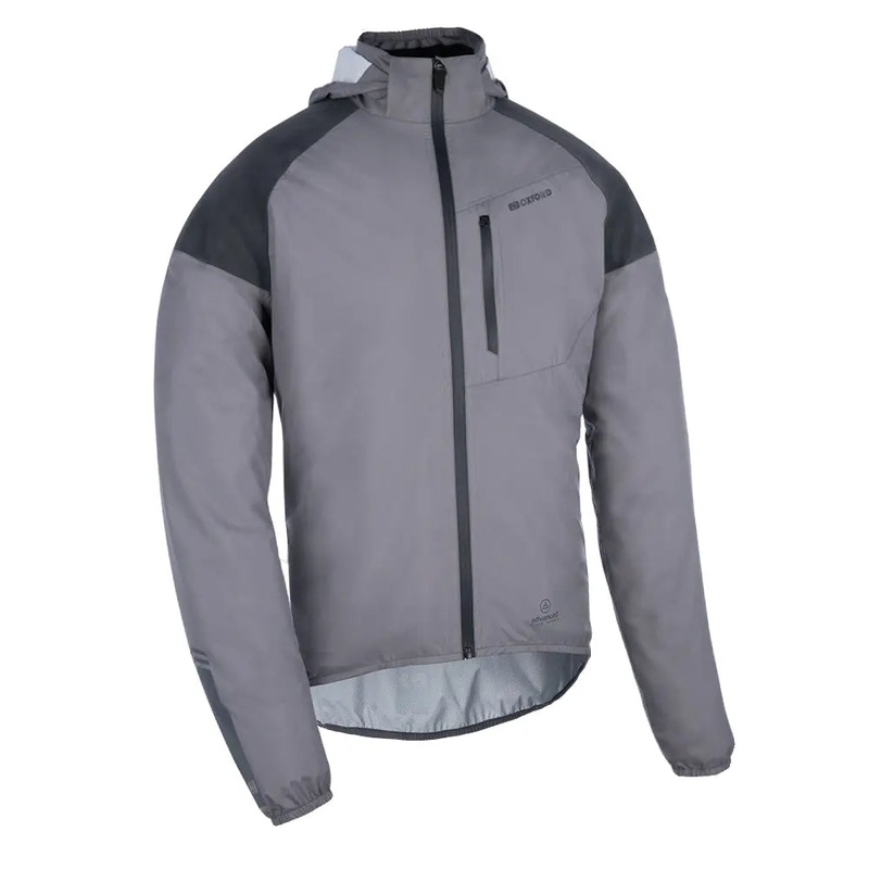 Oxford Venture Cycle Jacket Cool Grey