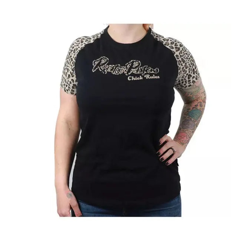 Rusty Pistons Nocatee Ladies T-Shirt Black