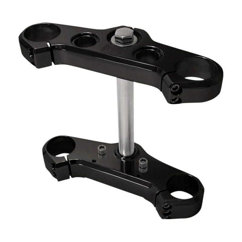 Speed Merchant - 49mm Elite Triple Trees 2006-2017 Dyna - Black