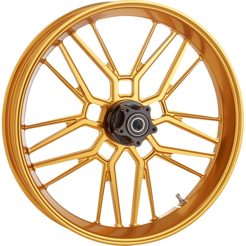 Split Spoke Forged Wheels, Gold - 21" x 5.50"