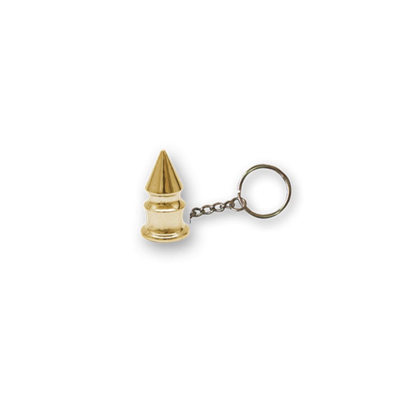 Trik Topz Spike Key Chain Gold