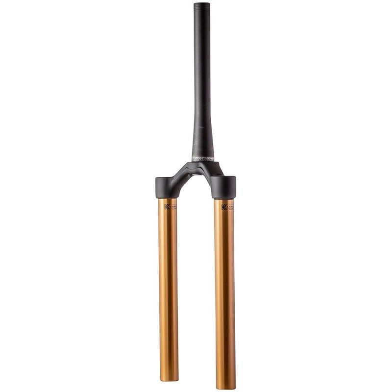 2021+ Fox 36 Factory Fork CSU Assembly - 27.5" & 29" - 170mm Max Travel - 15x110 Boost - Kashima Stanchions - Matte Black Crown - 1.5" Tapered Steerer Tube - 37mm Offset